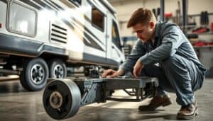 Camper structural damage check