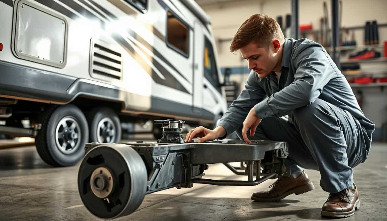 Camper structural damage check