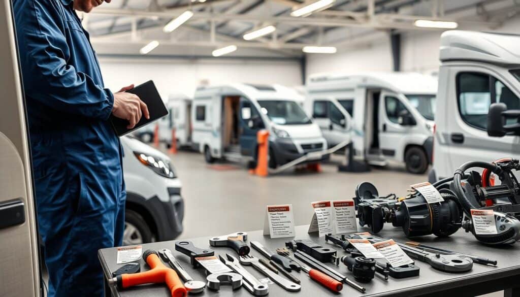 Camper van inspection standards