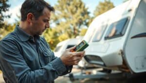 Caravan hidden damage inspection