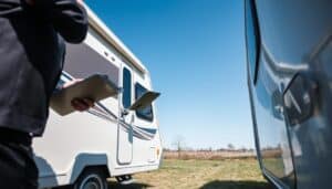 Caravan insurance damage check