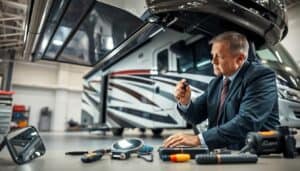 Motorhome hidden damage inspection