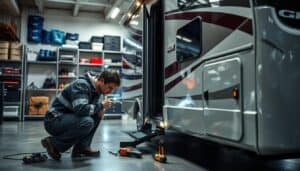 Motorhome structural damage check