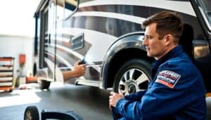 Motorhome structural damage check