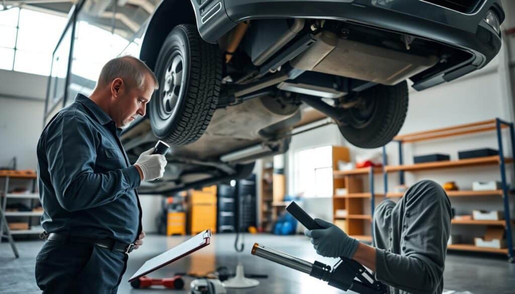 Pre-purchase motorhome inspection