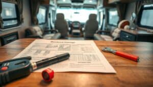 RV moisture damage report