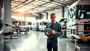RV repair quality inspection