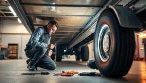 Trailer hidden damage inspection