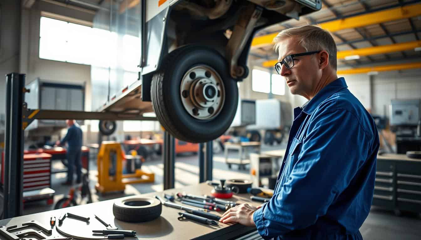 Trailer repair quality inspection