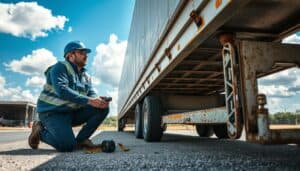 Trailer structural damage check