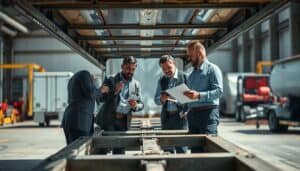 Trailer structural damage check