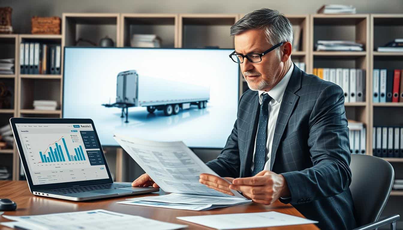 Trailer total loss valuation