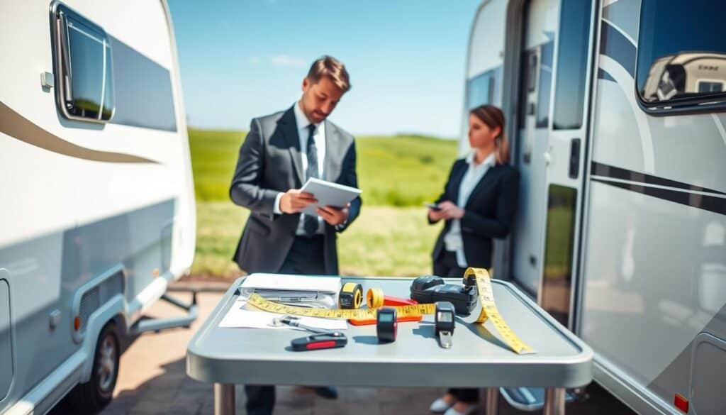 caravan inspection