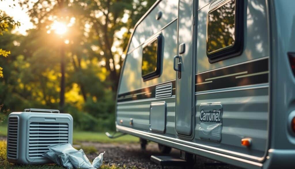 caravan moisture prevention
