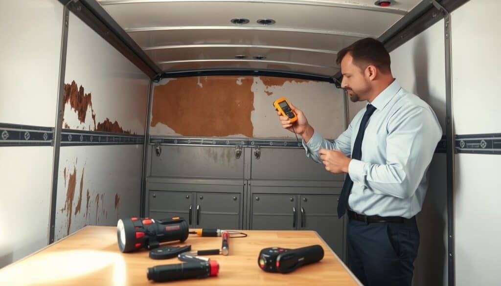 moisture damage assessment