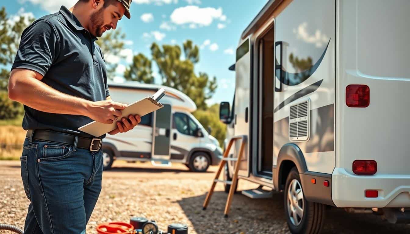Camper inspection and valuation