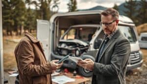 Camper total loss valuation