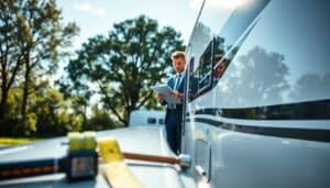 Caravan inspection and valuation