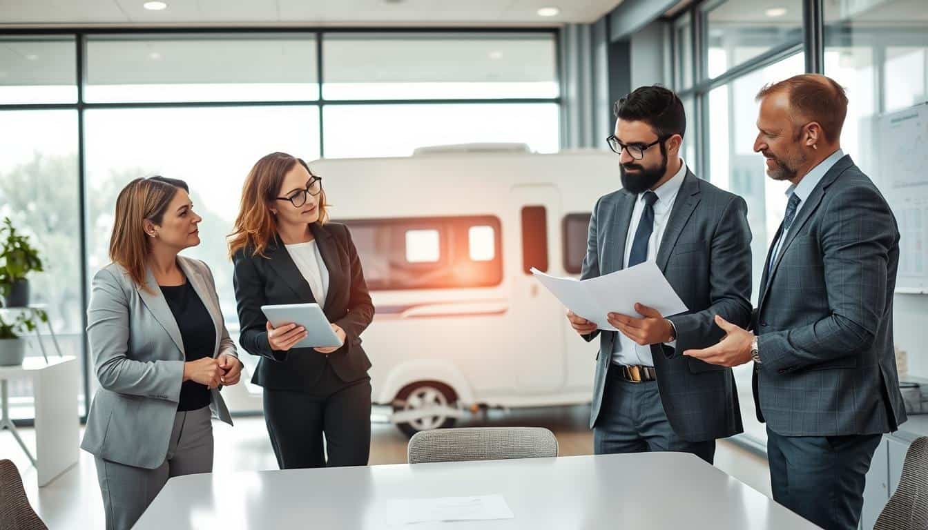 Caravan total loss valuation