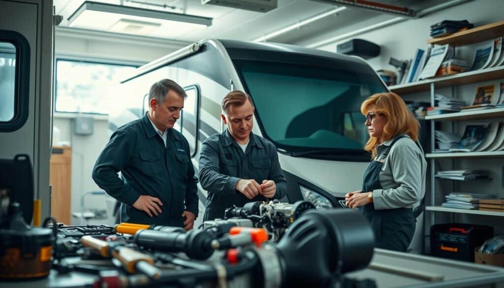 Experienced RV technicians