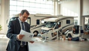 Motorhome total loss valuation