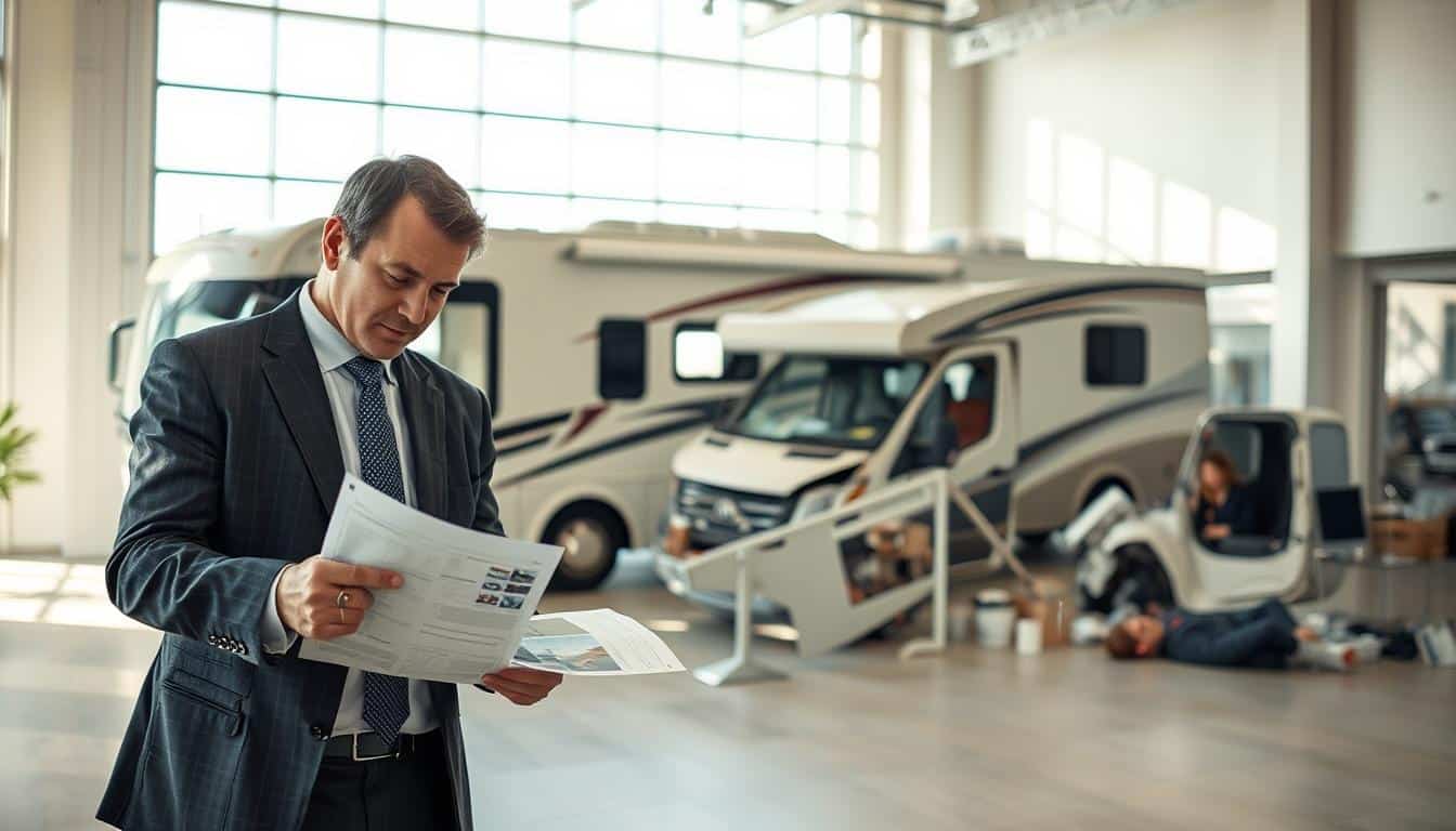 Motorhome total loss valuation