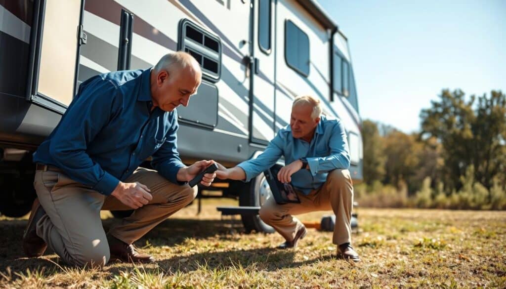 Pre-purchase RV inspection