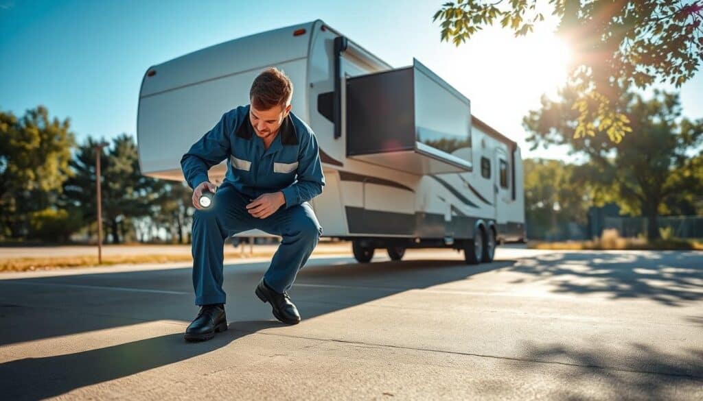RV inspection service and camper trailer inspection