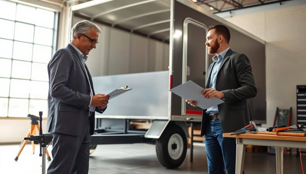 Trailer condition assessment