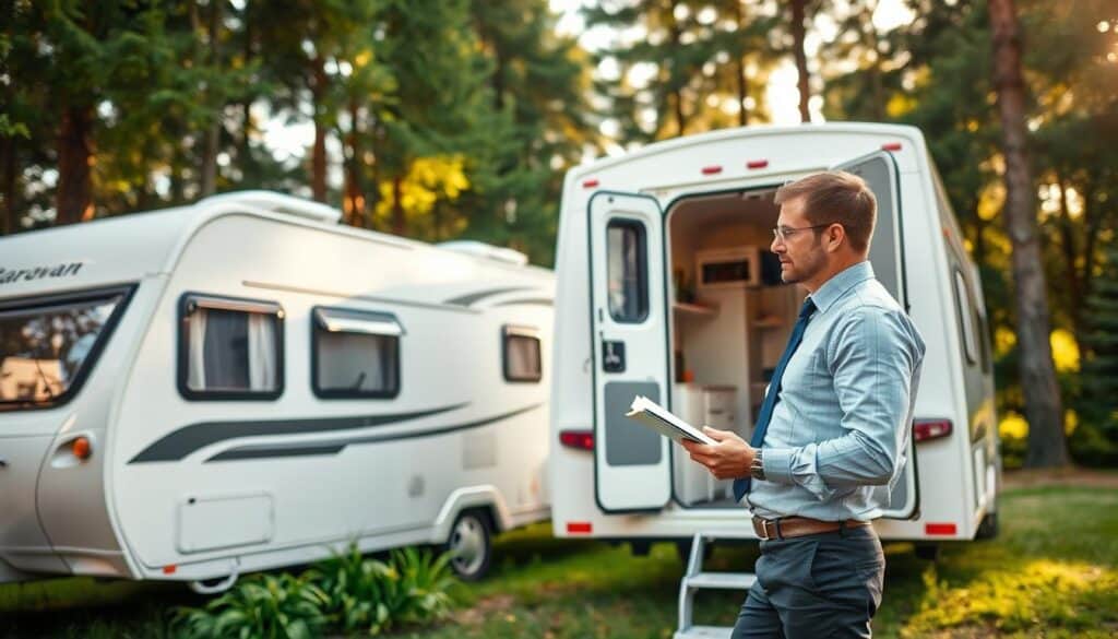 Travel trailer valuation