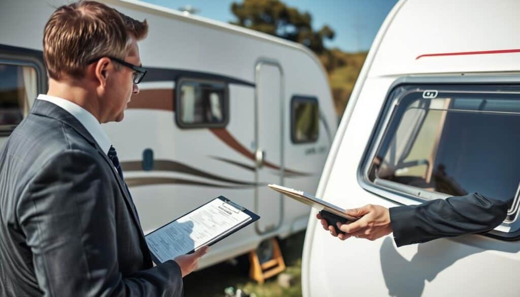 caravan damage evaluation