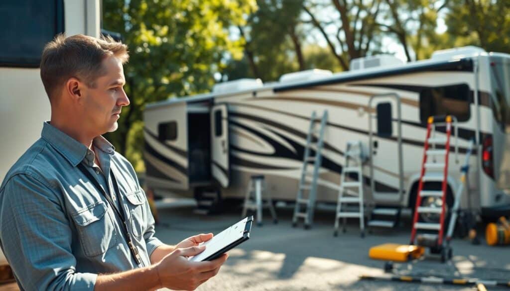 professional RV damage assessment