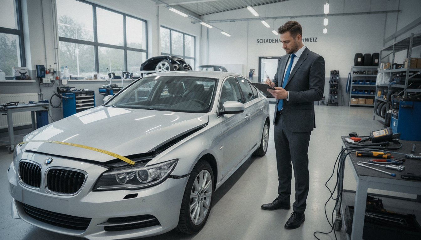 Vollkaskoschaden in CH objektiv technisch eingeordnet
